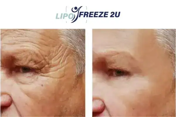 Mens before and after Morpheus 8 Irvine results.