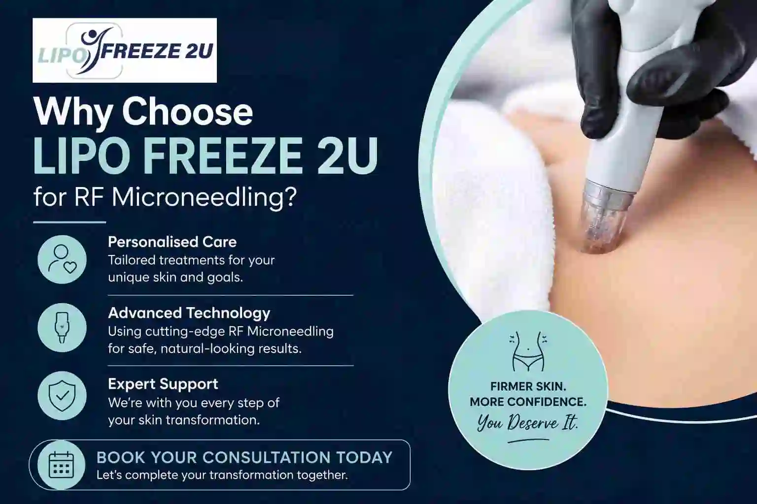 Why Choose LIPO FREEZE 2U for RF Microneedling Irvine?