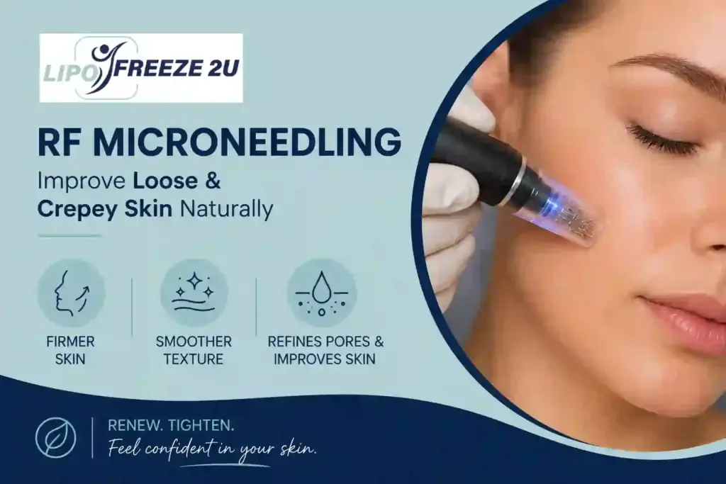 Can RF Microneedling Help Improve Loose and Crepey Skin Irvine?